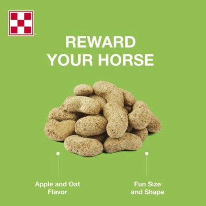 Purina® Horse Treats Apple and Oat-Flavored (3 lbs)
