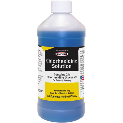 DURVET CHLORHEXIDINE GLUCONATE 2% SOLUTION (16 OZ)