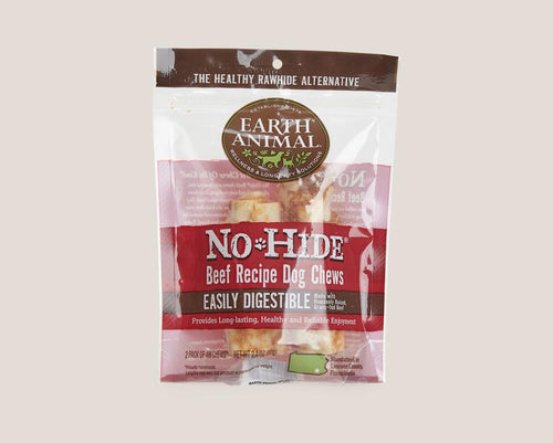 Earth Animal Beef No-Hide® Wholesome Dog Chews (2 Pack - Small)