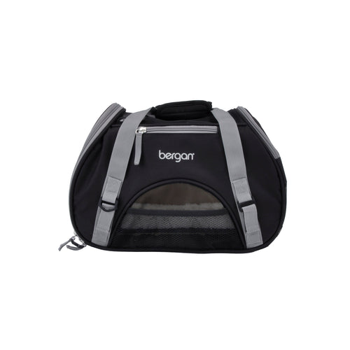 Coastal Pet Products Bergan Comfort Carrier (Black 16 L X 8 W X 11 H)