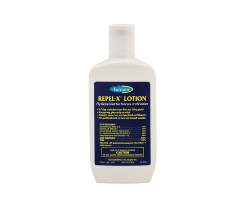 Farnam Repel-X® Lotion Fly Repellent for Horses and Ponies (8-oz)