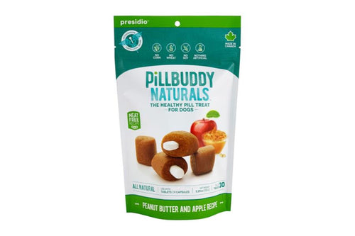 PILL BUDDY PILL HIDING TREATS FOR DOGS- 30 COUNT (Peanut Butter and Apple)