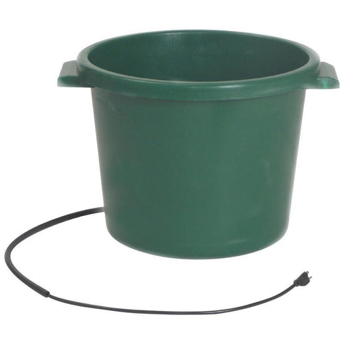 FARM INNOVATORS PLASTIC HEATED TUB (16 GALLON / GREEN)